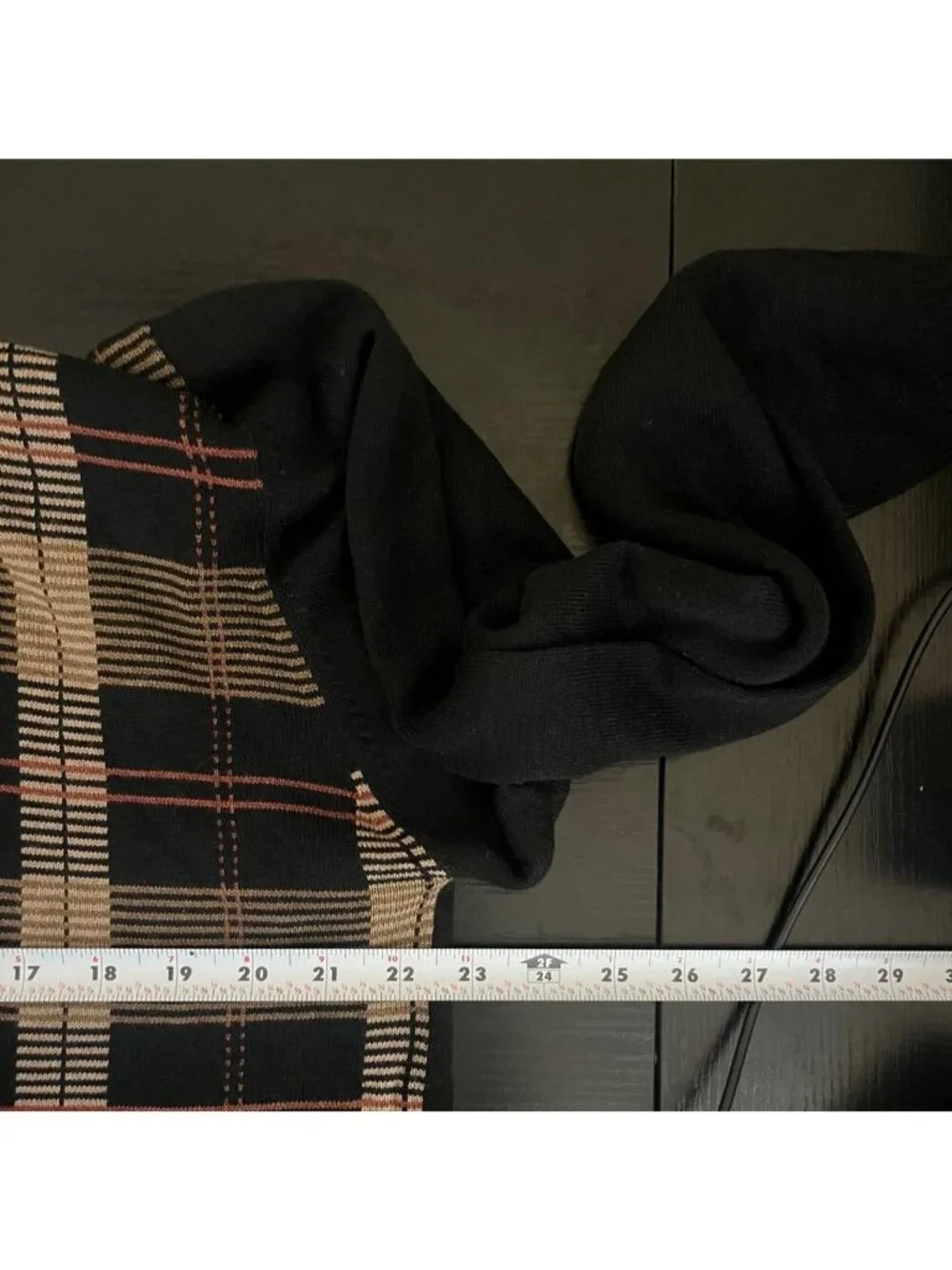 90s plaid preppy academia knit light weight polo sweater